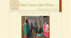 Desktop Screenshot of cronlawfirm.com